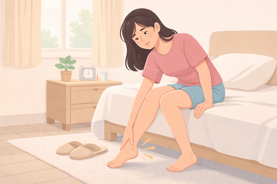 아침 첫 걸음이 찌릿한 그 통증, 발바닥이 보내는 신호입니다