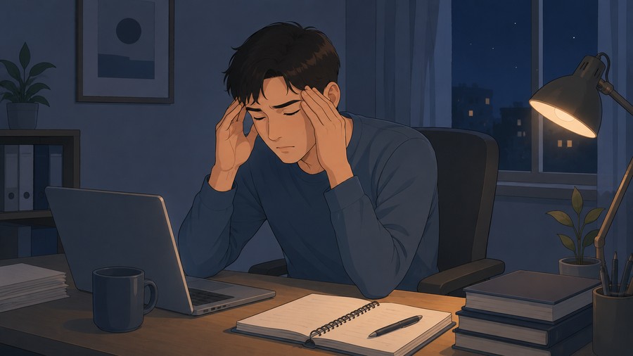 긴장 잘 하고, 잠 못 자고, 입이 마른 분들 — 음허 체질과 자율신경실조증